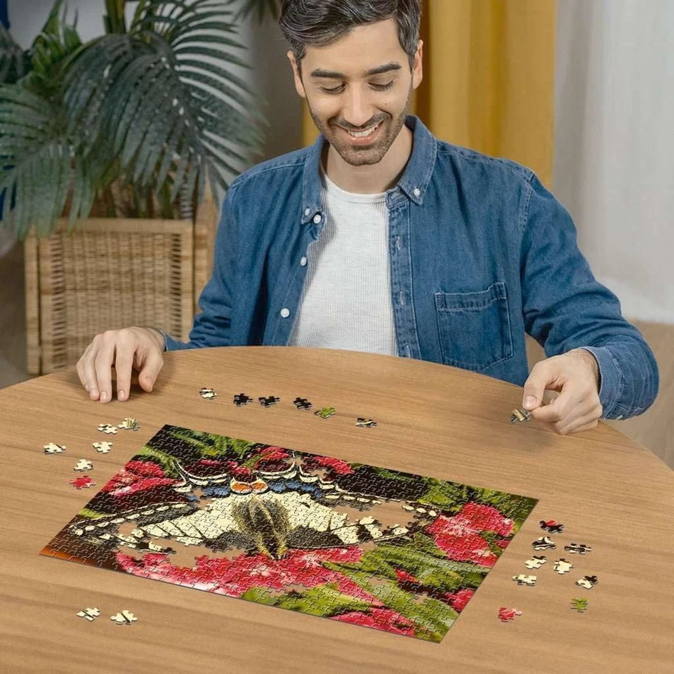 Rompecabezas Ravensburger Animales Coloridos Mariposa 500 Piezas Nuevo Juguete Regalo Foto 3 de 4