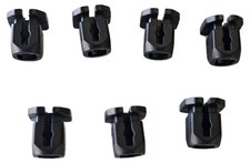 Alpinestars Supertech R10 Helmet Spoiler Connector Set Black