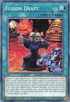 Fusion Draft DOOD-EN070 1st Edition Doom of Dimensions NM-B1G1-FreeShipping