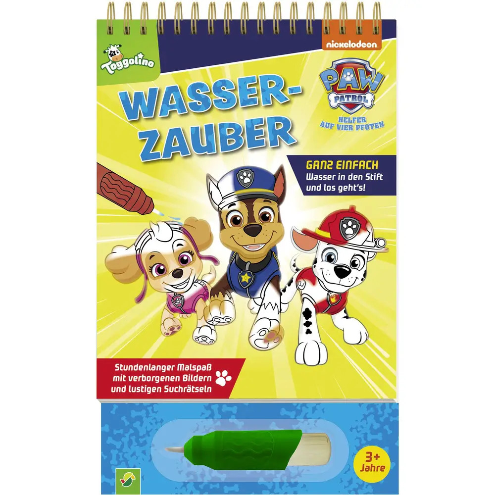 Schwager & Steinlein Paw Patrol Wasserzauber - Einfach Mit Wasser Malen!, Kinderbücher Von Verlag - Bild 2