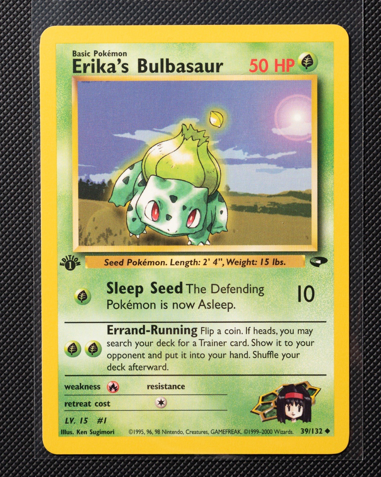 Erika’s Bulbasaur First Edition 39/132