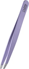 Rubis Slanted Tweezers - Non-Slip - Eyebrow Tweezers - Purple 1K1616P