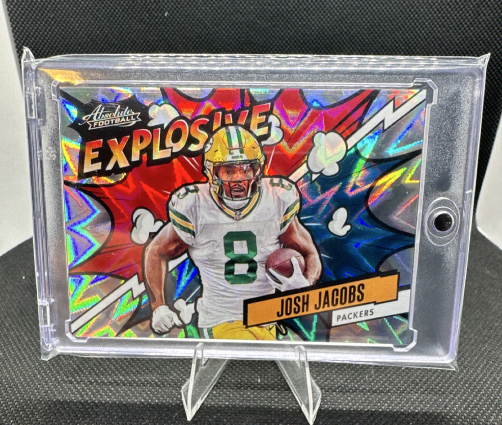 Panini 2024 Absolute Explosive Insert Josh Jacobs #EX-JJS Packers NFL Football