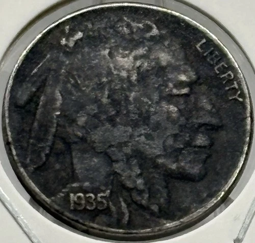 1935 S Buffalo Nickel, Very Nice, Excellent Condition, VF/EF, Low Mintage! 🔥