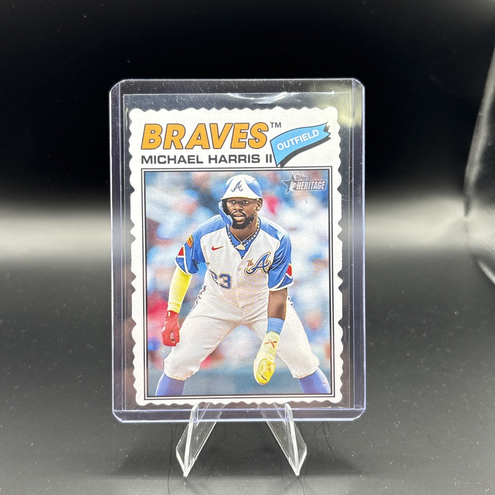 2026 Topps Heritage - Michael Harris II “Deckle Edge” SSP (ATL Braves)