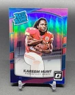 2017 Donruss Optic KAREEM HUNT Rated Rookie PINK HOLO PRIZM Chiefs RC No. 182