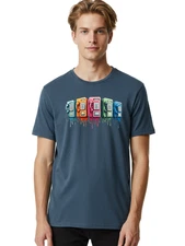Payphones Mens Graphic Tee, 100% Cotton, Casual Summer Wear