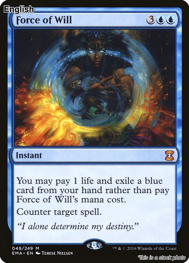 Force of Will Force of Will TCG Individual Trading Card Games for