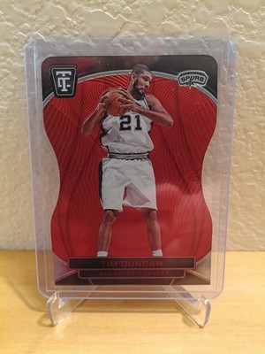 2024-25 Panini Totally Certified - Tim Duncan #176 Red Platinum /125 - Free Ship