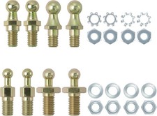 2pcs Carburetor Linkage Control Throttle Ball Kit For Holley Carburetor