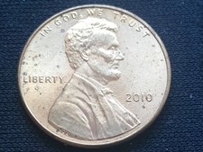 2010  one cent american 1 USA cent America