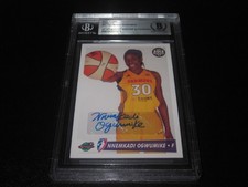 NNEKA OGWUMIKE AUTO 2012 RITTENHOUSE ROOKIE RC CARD WNBA BECKETT SLAB SP 1/500