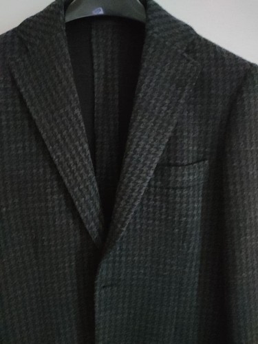 Ring Jacket Tailored Houndstooth Jacket SM Used