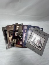 STONEY CREEK CROSS STITCH Holiday Enchantment Victorian Velvet Angels Lot Of 7