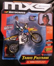 ROAD CHAMPS MXS TRAVIS PASTRANA + RICKY CARMICHAEL SUZUKI BRAND NEW RARE