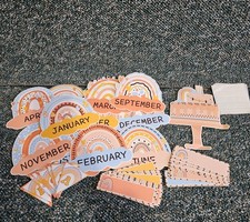 School Birthday Bulletin Board Set Rainbow Theme Classroom Decor