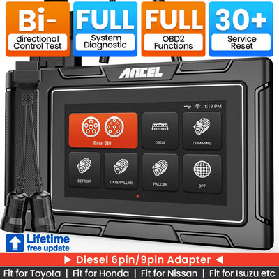 Diesel Light Truck Pickup All System Diagnostic Scanner Bidirectional DPF Regen