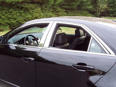 Fits Cadillac CTS Sedan 2008-2013 Stainless Polished Chrome Window Package 10PCS