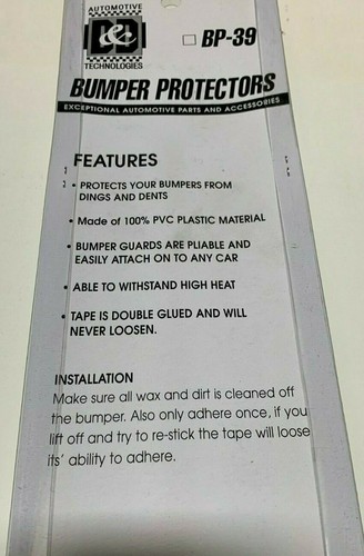 4x GREY BUMPER GUARD SCRATCH CORNER PROTECTOR STRIP MOLDING BP-39 - Picture 5 of 7
