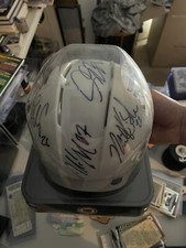 Philadelphia Flyers Signed Mini Helmet Sport star Made 4 Signatures