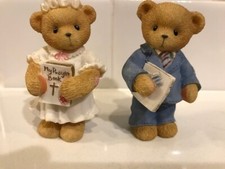 Cherished Teddies HEAVEN HAS BLESSED THIS DAY Girl's  BoyFirst Communion 1999