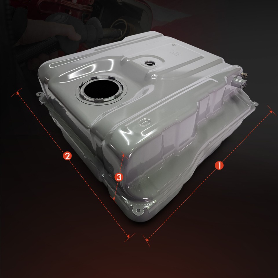4740L MT 40 Gallon Platic DIEEL FUEL Tank For 2011-2016 Ford F350 F450 F550 Super Duty Series With Lock Ring Style Sending Unit 38