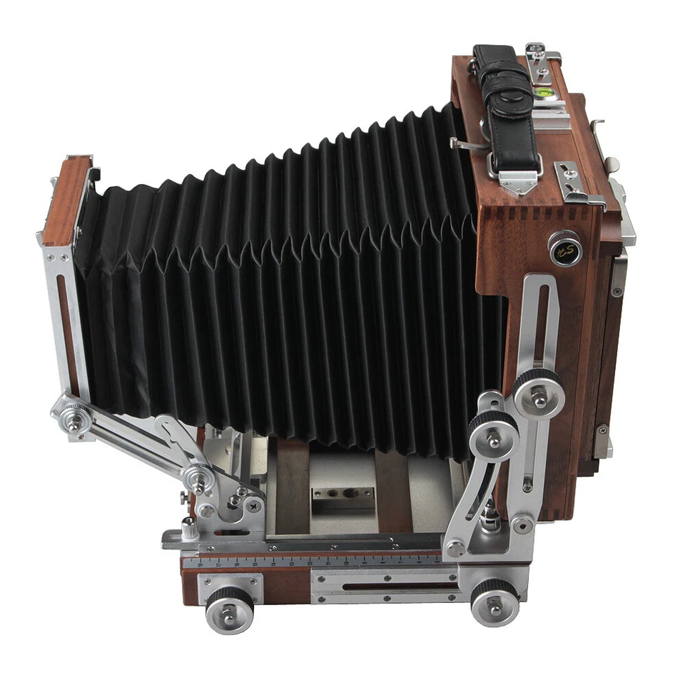 Shen Hao TZ45-II C Field Folding 4X5” Large Format Camera Black Walnut Wooden - Bild 4 von 4