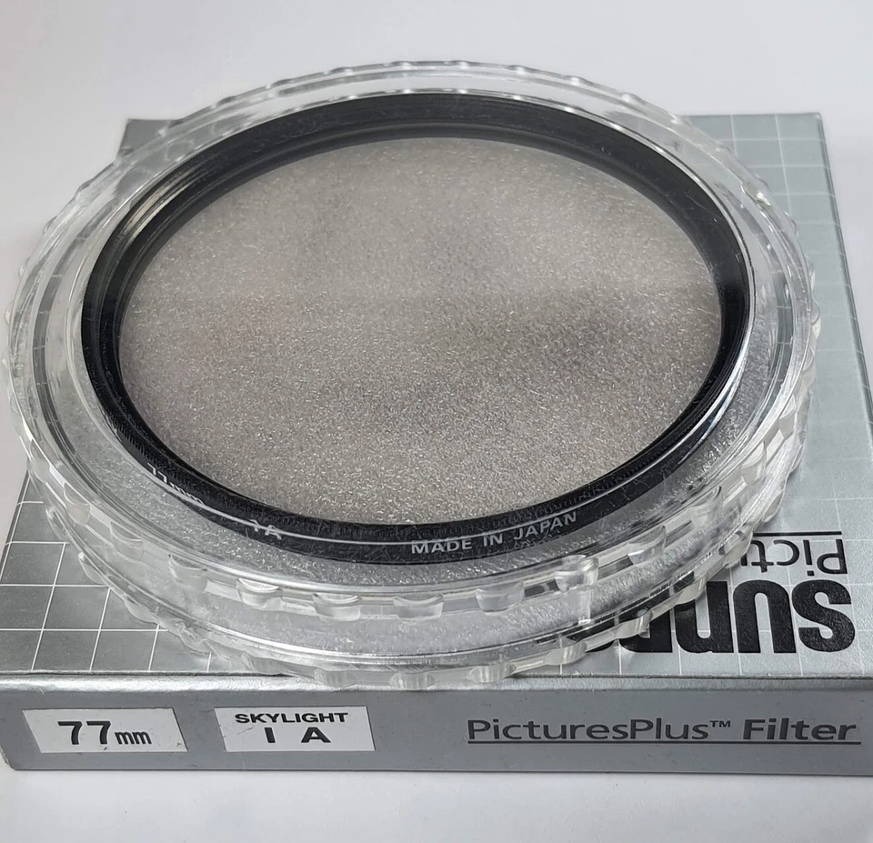 77mm Skylight 1A Glass Lens Filter Japan Genuine 77 mm 77-SK sklight1A SUNPAK - Image 2 of 4