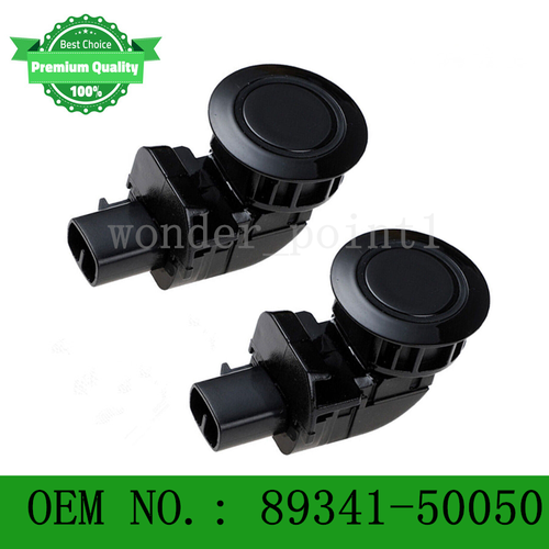 Parking Sensor 89341-50050-C0 - Compatible With Lexus LS430 2001-2006 - Black OEM Replacement
