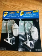 Clip-On Book Light Ultra Flexible LED Adjustable Light Angle