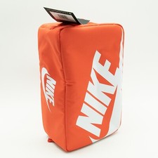 Nike Shoe Box Zip Bag BA6149-810 Orange White Travel Sneaker Case NEW