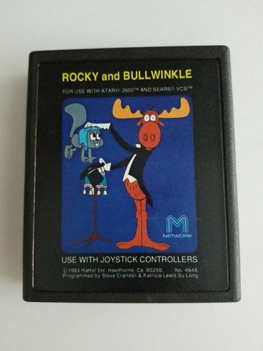 Atari 2600 Proto Rocky and Bullwinkle  - Picture 3 of 9