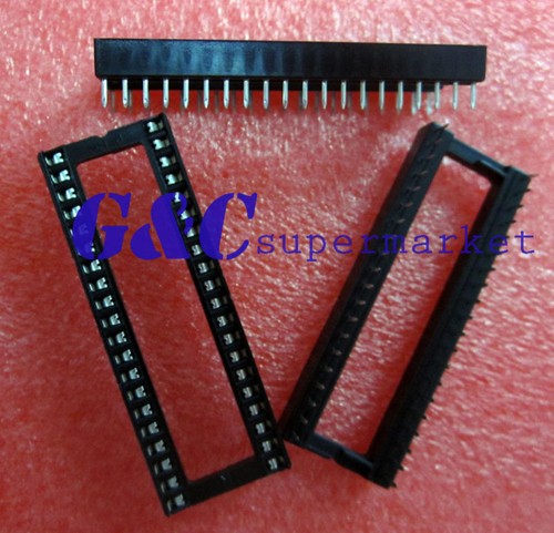 20 STCK. 40-PIN 40PIN DIL DIP IC Buchse PCB Befestigung Steckverbinder NEU GUTE QUALITÄT - Bild 2 von 2