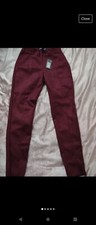 Burgundy Trousers