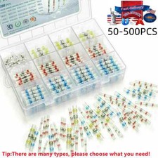 Car 26-10 Gauge Solder Seal Sleeve Wire Connectors Heat Shrink Butt Terminal Kit