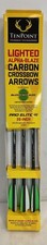 TenPoint Pro Elite 400 Alpha-Blaze Carbon Arrows, 20", .003", 3 Pack -FREE S/H