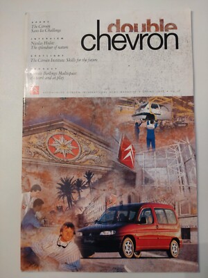 CITROEN DOUBLE CHEVRON Saxo Ice Challenge Berlingo Multispace Magazin 17 1997