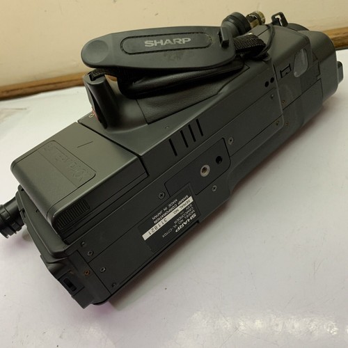 Sharp Zoom12 C770 Camcorder VHS-C *Broken Microphone & Untested For Parts Repair - Picture 13 of 13