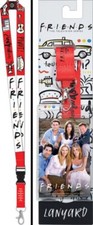 Friends TV Series Name and Logos Lanyard with Photo Badge Holder NEW UNUSED