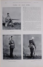 1897 BURENKRIEG ARMY TYPEN SERGEANT PIONIER CORPORAL ORDNER BANDSMANN DRUMMER