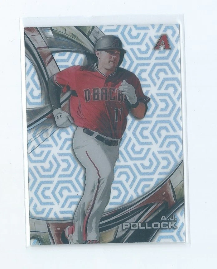 A.J. Pollock Pattern 4A Arrow 2016 Topps High Tek Baseball MLB Card HT-AP - Image 2 of 3