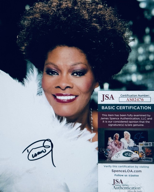 Dionne Warwick Signed (JSA) 8x10•Do You Know the Way to San Jose• Alfie