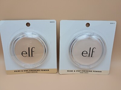 e.l.f.  PRIME & STAY Finishing Powder 211 Fair/Light & 212 Light/Med  YOU PICK