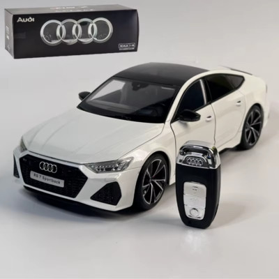 1:18 AUDI RS7 Sportback Four Door Coupe Remote Control Alloy Diecast Model Car H