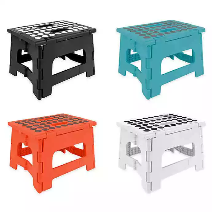Kikkerland Easy Folding Step Stool