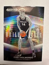 2022 Prizm Draft Picks Brilliance Insert HYPER Chet Holmgren BR-CH
