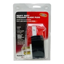 PASS & SEYMOUR PS5366-SSANCCV4 HEAVY DUTY STRAIGHT BLADE PLIG NEW/NOS