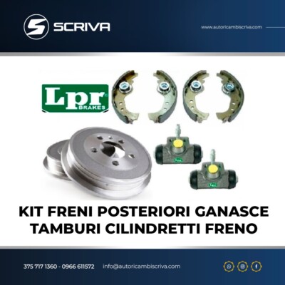 TRW MCS807 Kit ganasce freni : 140