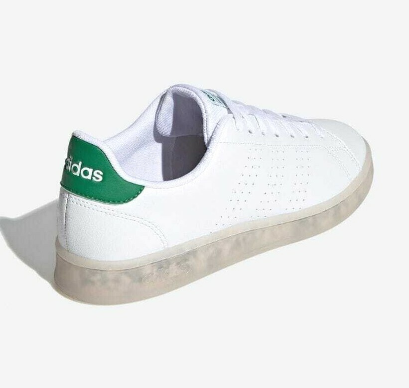 adidas gazelle silver green womens Adidas Men's Advantage Eco Sneaker – Brine Sporting Goods main image 0