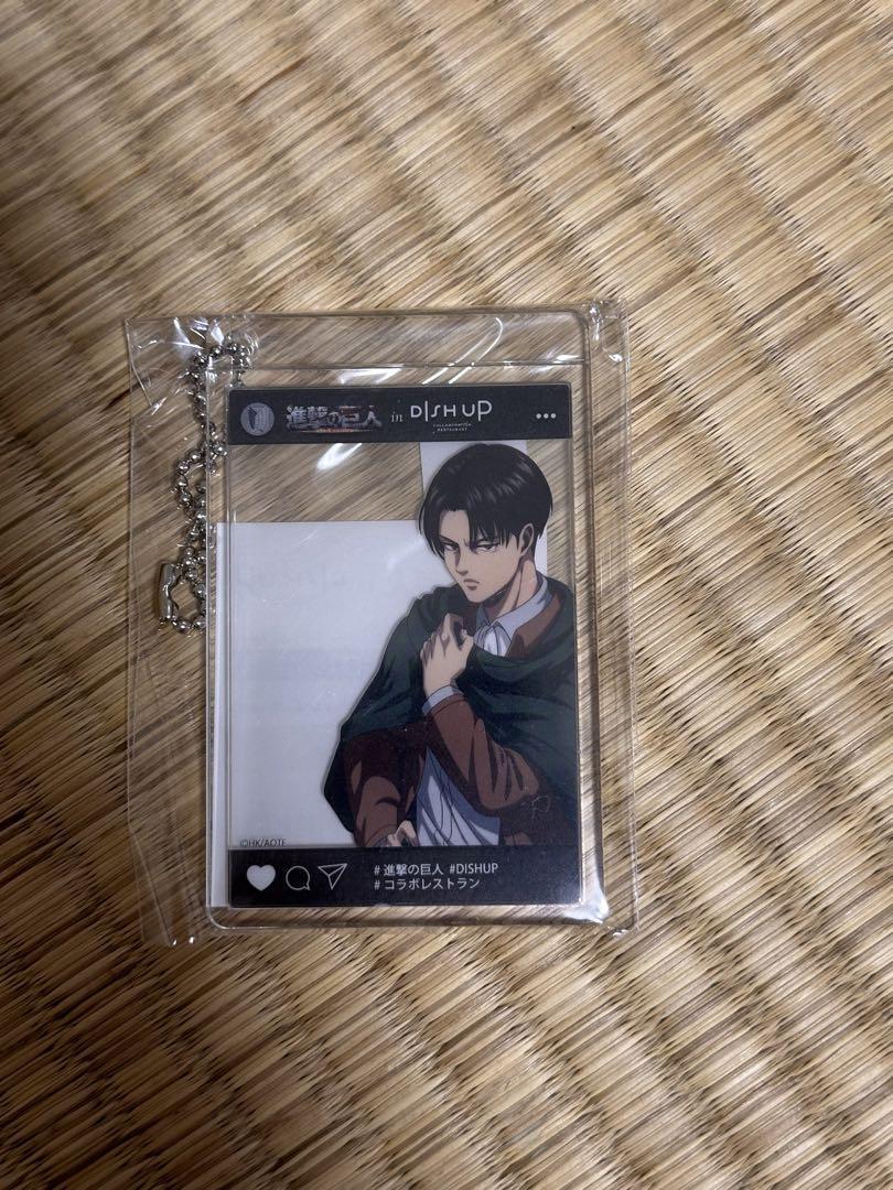 Attack On Titan Dish Up Collaboration Levi Keychain